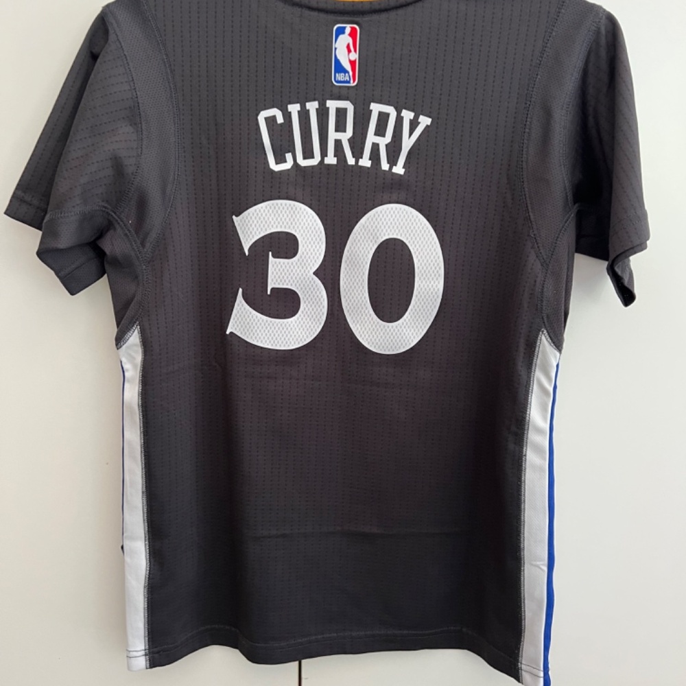 Golden State Warriors- Swingman- Adidas Jersey-#30 Stephen Curry- Youth Size M - Picture 3 of 5